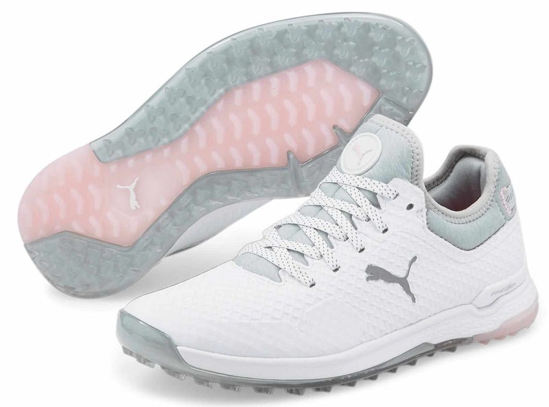 Puma Proadapt Alphacat dámske golfové topánky, biele