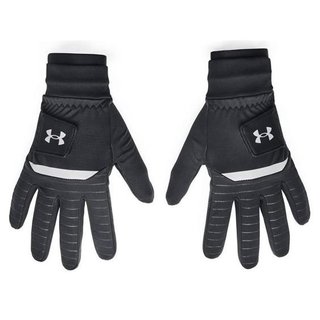 Under Armour UA ColdGear® Infrared pánske golfové rukavice, čierna