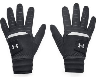 Under Armour UA ColdGear® Infrared pánske golfové rukavice, čierna