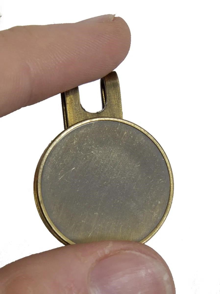 Longridge Deluxe Cap Clip and Ballmarker markovátka, bronzová