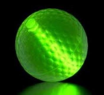 Ostatní Glow Stick for Golf Ball (1 stick) golfové príslušenstvo, zelená
