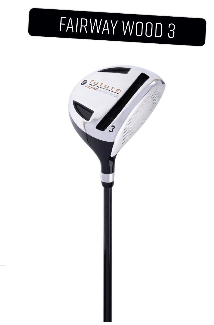 Spalding Future juniorský golfový set (130-140 cm), modrý