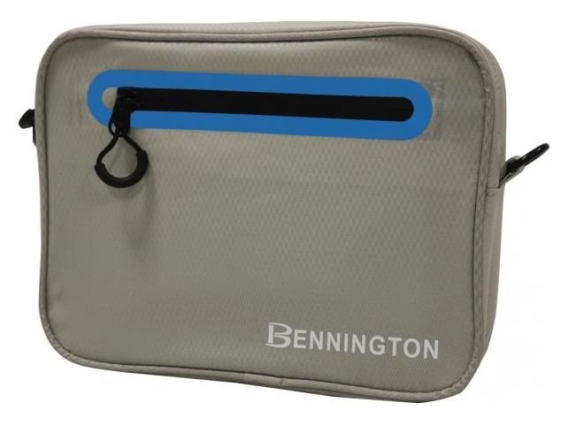 Bennington Pouch taška, light grey/cobalt