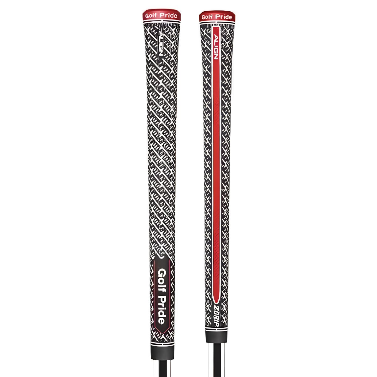 Golf Pride Z-Grip Cord Align grip, MIDSIZE, čierna/biela/červená