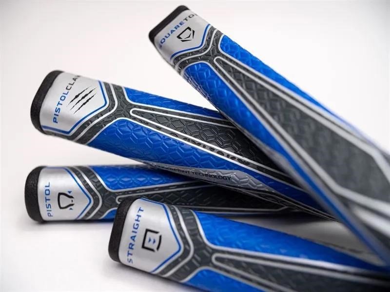 Lamkin SINKFIT PU Squaretop putter grip, čierna/modrá