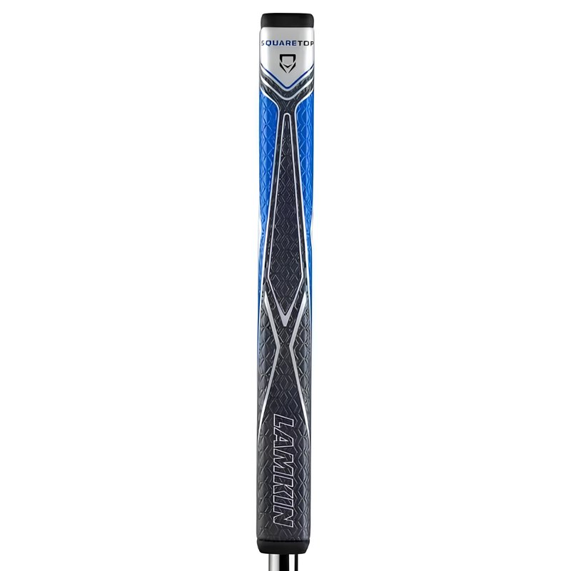 Lamkin SINKFIT PU Squaretop putter grip, čierna/modrá