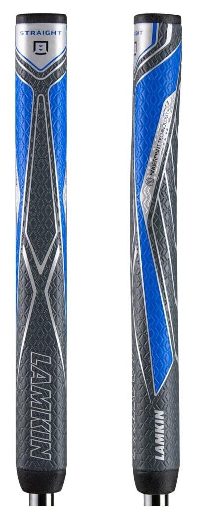 Lamkin SINKFIT PU Straight putter grip, čierna/modrá