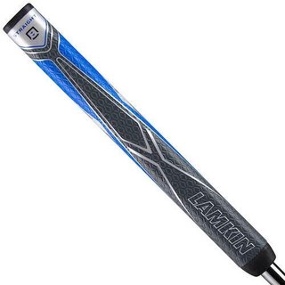 Lamkin SINKFIT PU Straight putter grip, čierna/modrá