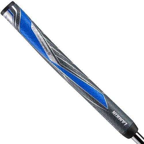 Lamkin SINKFIT PU Straight putter grip, čierna/modrá