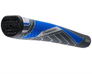 Lamkin SINKFIT PU Straight putter grip, čierna/modrá