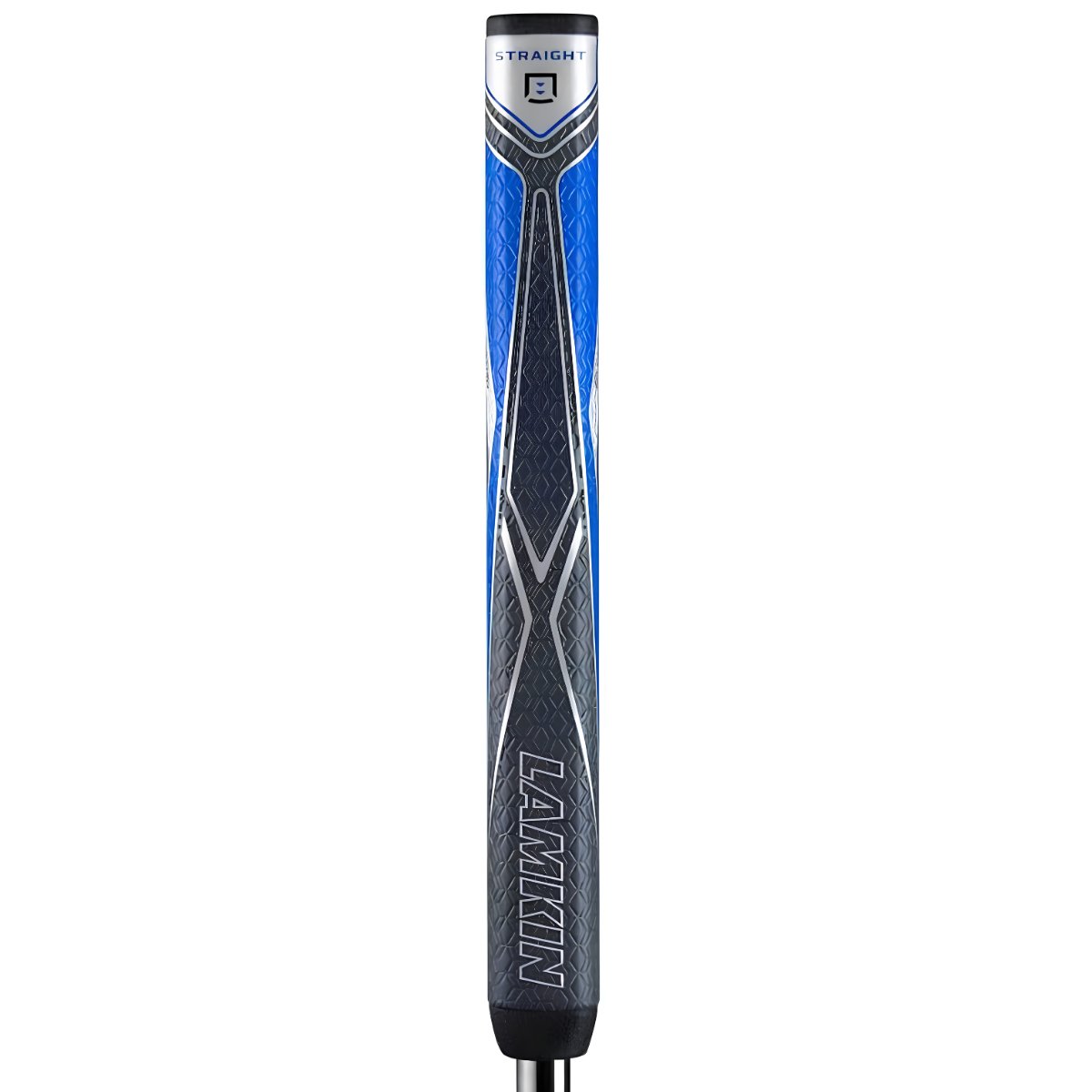 Lamkin SINKFIT PU Straight putter grip, čierna/modrá