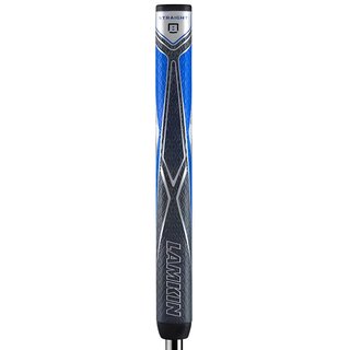 Lamkin SINKFIT PU Straight putter grip, čierna/modrá