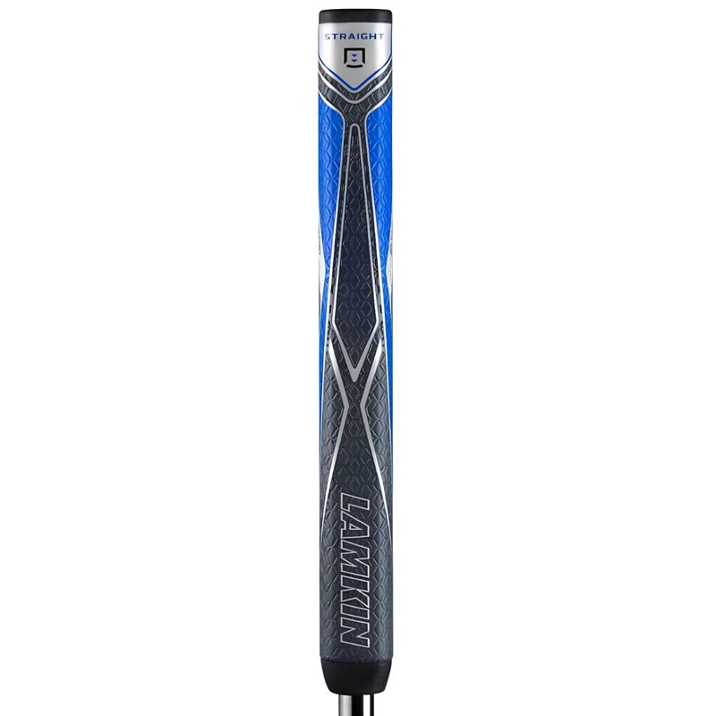 Lamkin SINKFIT PU Straight putter grip, čierna/modrá