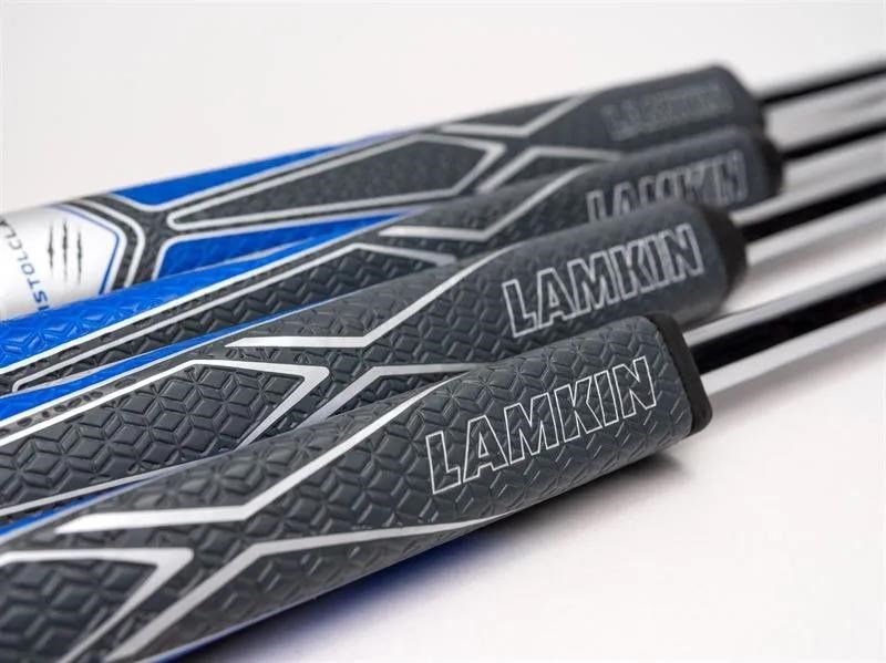 Lamkin SINKFIT PU Pistol putter grip, čierna/modrá