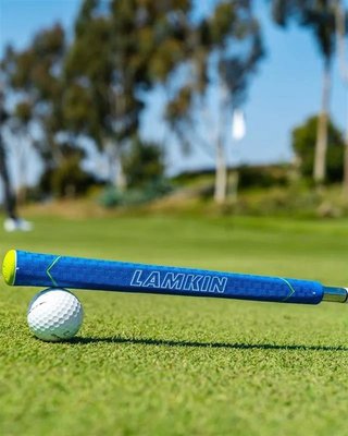 Lamkin SINKFIT Rubber Skinny Pistol putter grip, modrá/zelená
