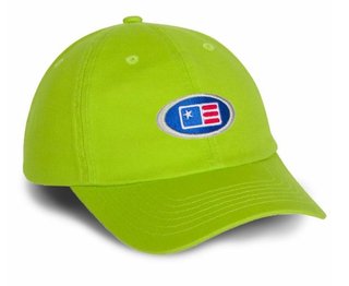 U.S. Kids Golf Oval Twill juniorská kšiltovka, zelená, M/L