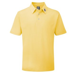 FootJoy Stretch Pique Solid pánske polo, žlté