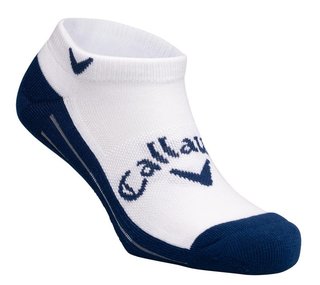 Callaway Tour Opti-Dri Low Cut pánske ponožky, bielo/tmavomodré