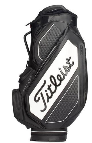 Titleist Tour Series Premium Stadry staff bag, čierno/biely