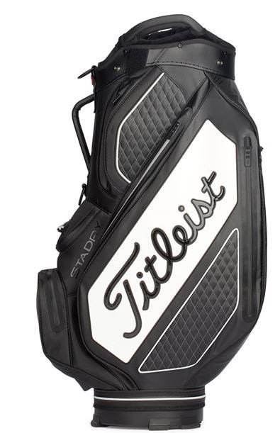 Titleist Tour Series Premium Stadry staff bag, čierno/biely