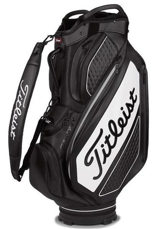 Titleist Tour Series Premium Stadry staff bag, čierno/biely
