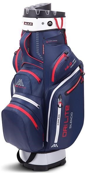 Big Max Dri Lite Silencio 2 Organizer cart bag, navy/silver/red