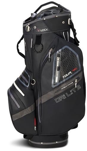 Big Max Dri Lite V-4 Organizer cart bag, čierna