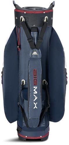 Big Max Dri Lite V-4 Organizer cart bag, blueberry/white/merlot
