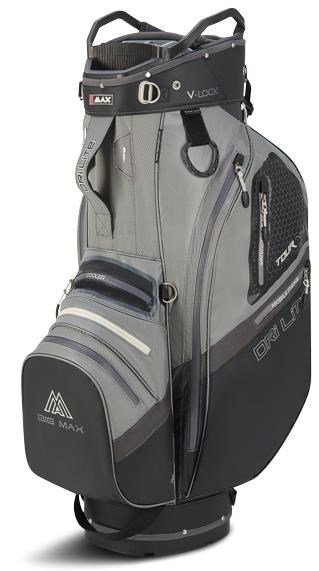 Big Max Dri Lite V-4 Organizer cart bag, sivý/čierny