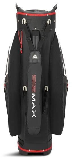 Big Max Dri Lite V-4 Organizer cart bag, čierno/bielo/červený