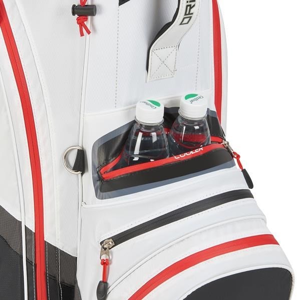 Big Max Dri Lite V-4 Organizer cart bag, čierno/bielo/červený
