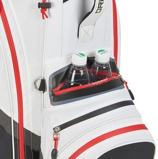 Big Max Dri Lite V-4 Organizer cart bag, čierno/bielo/červený