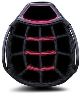 Big Max Dri Lite Tour cart bag, black/charcoal/merlot