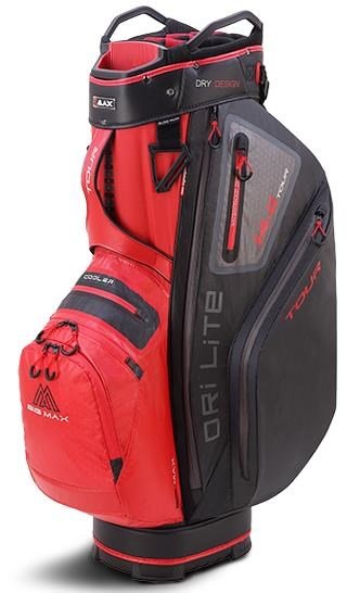 Big Max Dri Lite Tour cart bag, červeno/čierny