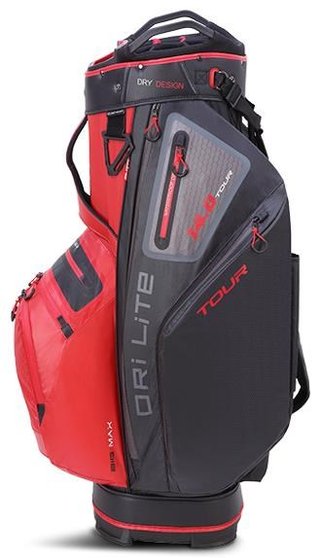 Big Max Dri Lite Tour cart bag, červeno/čierny