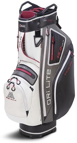 Big Max Dri Lite Tour bag na vozík, biela/šedá/čierna/merlot