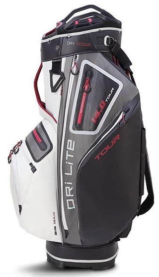 Big Max Dri Lite Tour bag na vozík, biela/šedá/čierna/merlot