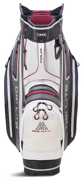 Big Max Dri Lite Tour bag na vozík, biela/šedá/čierna/merlot