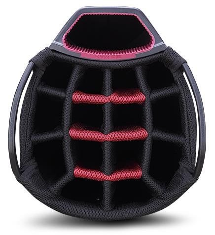 Big Max Dri Lite Tour bag na vozík, biela/šedá/čierna/merlot
