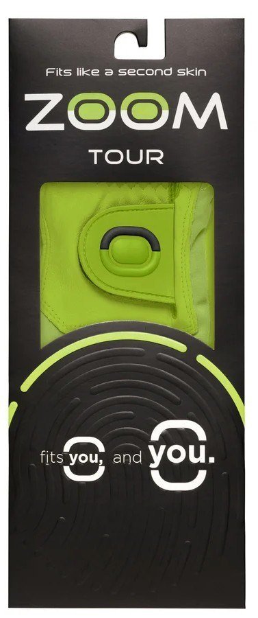 Zoom Zoom Tour dámska golfová rukavica, limetková