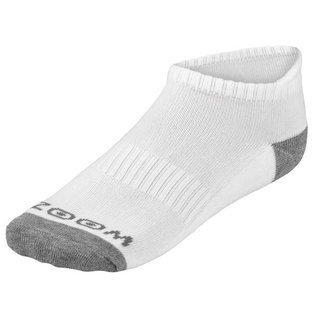 Zoom Ankle pánske ponožky, bielo/strieborné