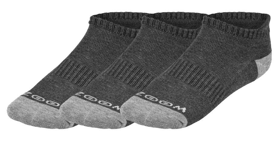 Zoom Ankle ladies dámske ponožky, charcoal/silver