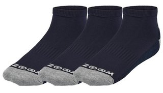 Zoom Ankle dámske ponožky (3 páry), navy/silver