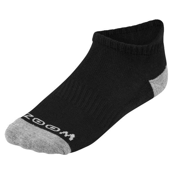 Zoom Ankle ladies dámske ponožky (3 páry), čierne/strieborné