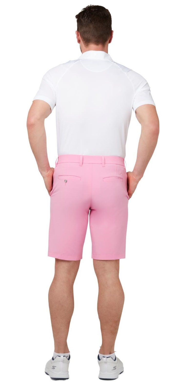 Callaway Chev Tech II pánske kraťasy, pink sunset