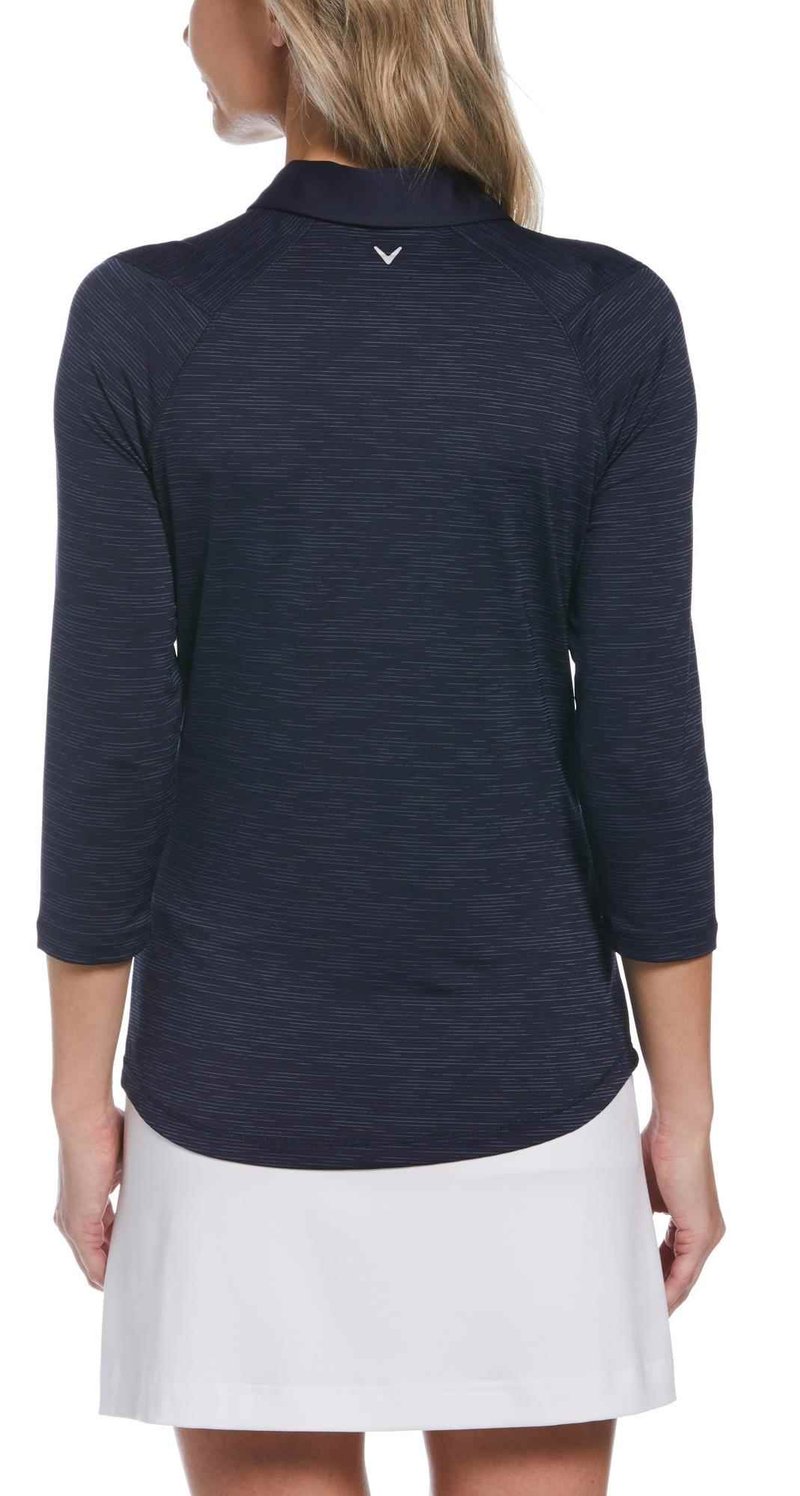Callaway 3/4-Sleeve Swing Tech dámske polo, peacoat
