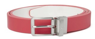 Callaway Sleek Modern Reversible dámsky opasok, červeno/biely
