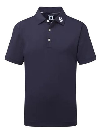 FootJoy Stretch Pique Solid detské polo, navy