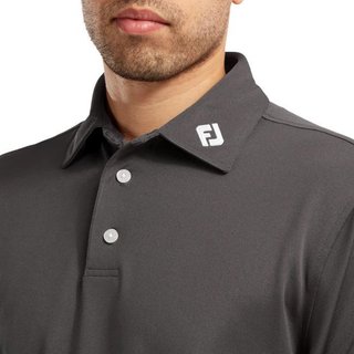 FootJoy Stretch Pique Solid pánske polo, charcoal