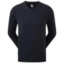 FootJoy Wool Blend V-Neck pánsky sveter, navy